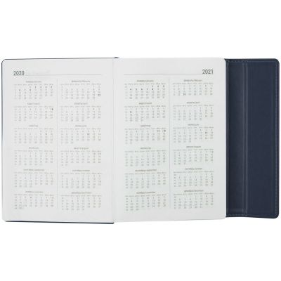 Ежедневник Flap, недатированный, синий-4