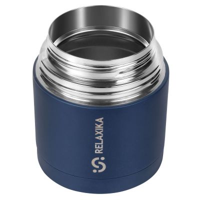 Термос для еды Relaxika 500, темно-синий-3