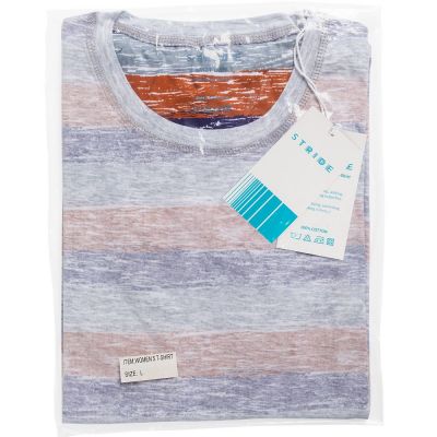 Футболка женская Rayet Lady двусторонняя, красная с синим-7