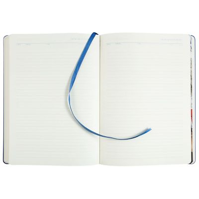 Ежедневник «Эрмитажные коты», синий-7