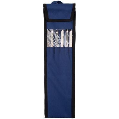 Набор шампуров в чехле Bower, синий-1