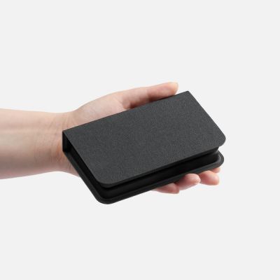 Внешний аккумулятор с беспроводной зарядкой reCover 8000 мАч, черный-6