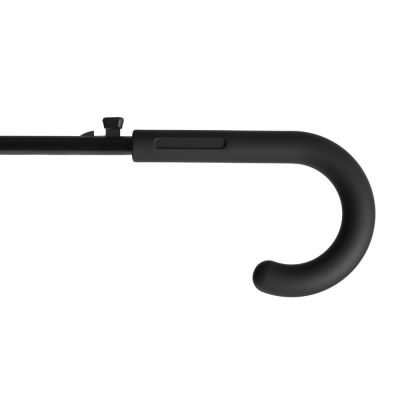 Зонт-трость Magic с проявляющимся рисунком в клетку, черный-5