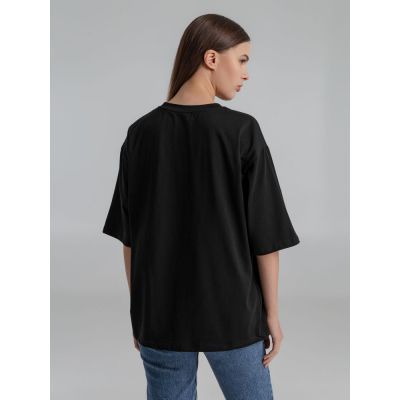 Футболка оверсайз Slope, черная-5