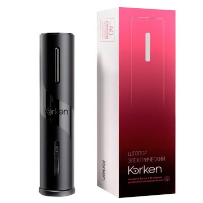 Электрический штопор Korken Black-3