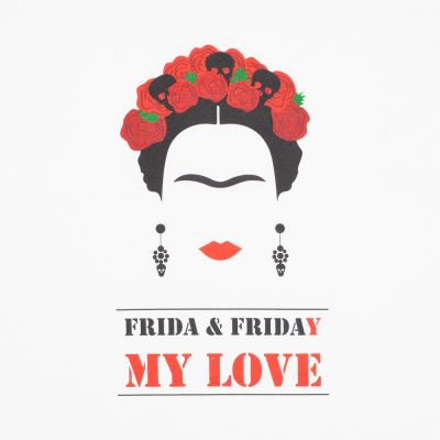Футболка женская Frida & Friday, белая-2