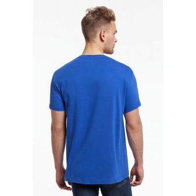 Футболка мужская «Футбол via Матисс» 160, ярко-синяя-5