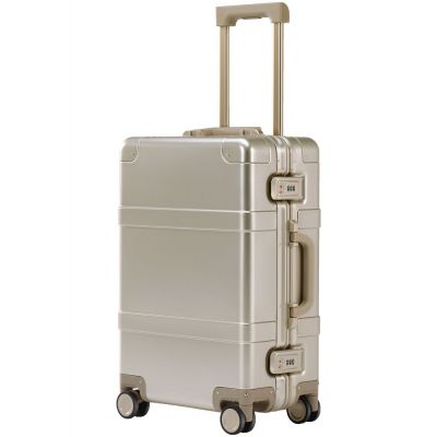 Чемодан Metal Luggage, золотистый-0