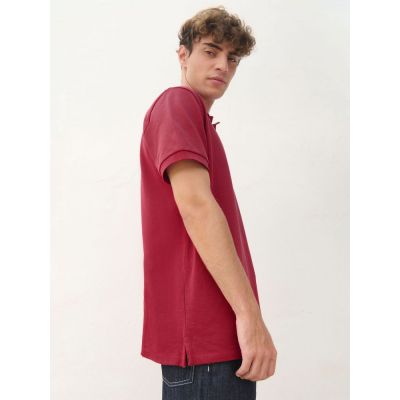 Рубашка поло унисекс Pacific, розовая (лососевая)-4