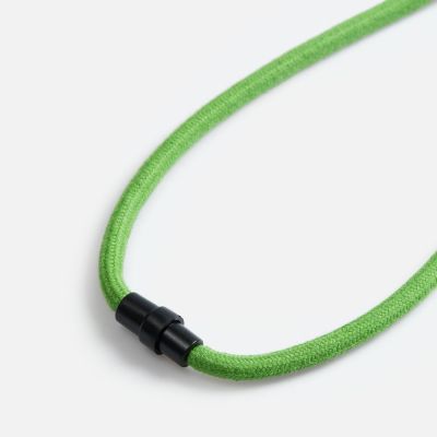 Шнурок для бейджа Tube Wood, зеленый-3
