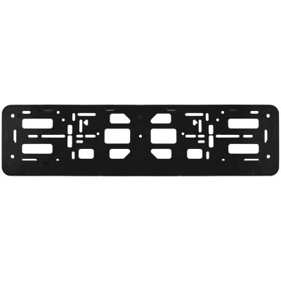 Рамка-книжка для номера Plate Mate, черная-1