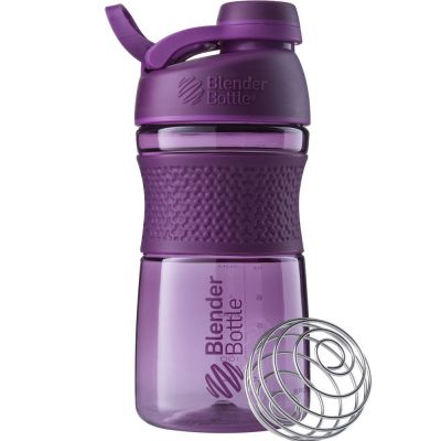 Спортивный шейкер SportMixer Twist Cap, фиолетовый (сливовый)-0