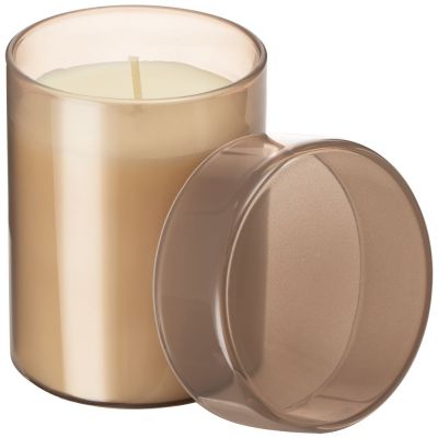 Ароматическая свеча Flikka, сосна и кипарис, бежевая-0