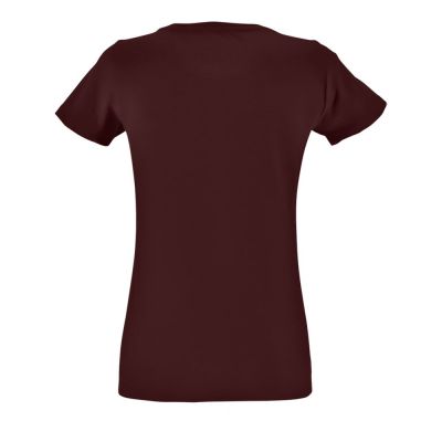 Футболка женская Regent Fit Women, темно-бордовая-1