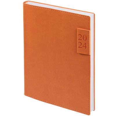 Ежедневник Time, датированный, оранжевый-0