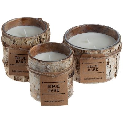 Свеча Birch Bark, большая-5