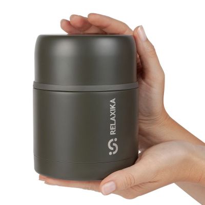 Термос для еды Relaxika 500, хаки-5
