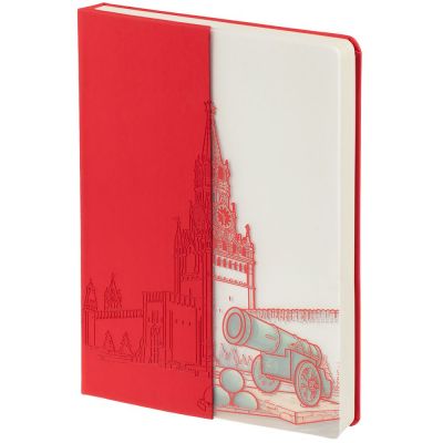 Блокнот «Города. Москва», красный-1