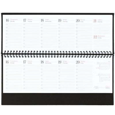 Планинг Sagrin, датированный, черный-4