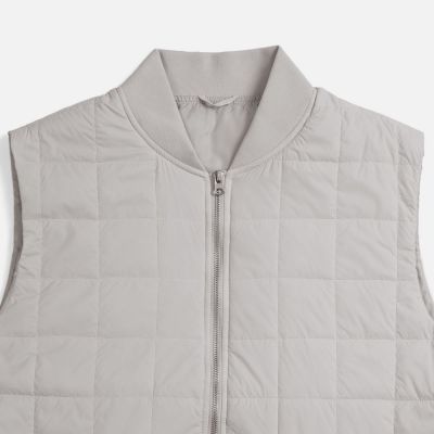 Жилет унисекс Warmbridge, светло-серый-2