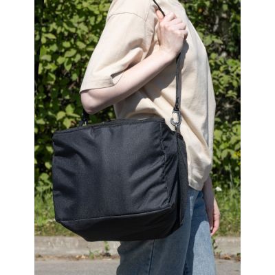 Органайзер в багажник с сумкой-холодильником Arranger, черный с серым-10