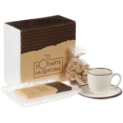 Набор «Лопайте на здоровье», с чайной парой-0