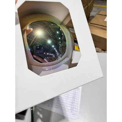 Оформительский шар Finery, 8 см, глянцевый золотистый-5