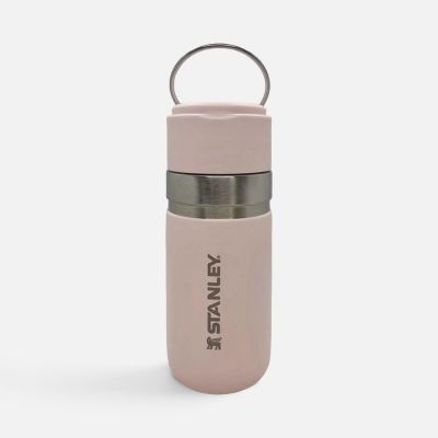 Термобутылка Go Quick Flip 470, розовая-0