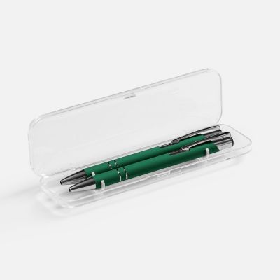 Набор из 2 ручек Keskus Soft Touch, зеленый-1