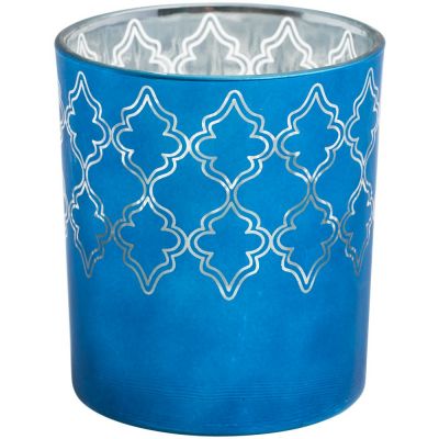 Подсвечник King, темно-синий-0