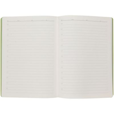 Ежедневник Flexpen, недатированный, серебристо-зеленый-8