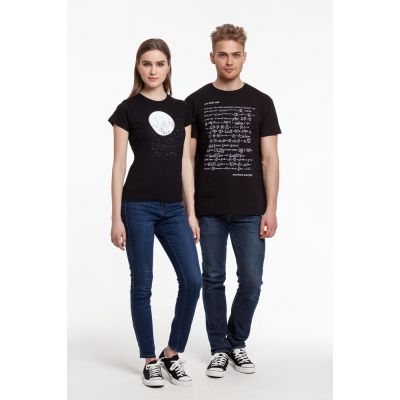 Футболка женская «Что вечно под Луной» с люминесцентным принтом-3