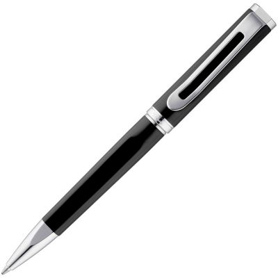 Ручка шариковая Phase, черная-1