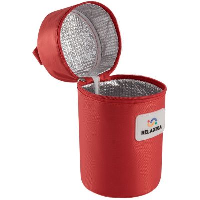 Термос для еды Relaxika 1000, в чехле, стальной-3