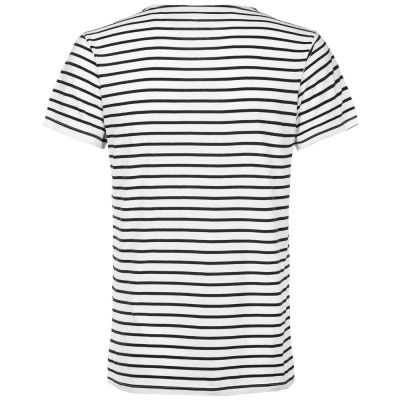 Футболка мужская «Морские обитатели», белая с темно-синим-1