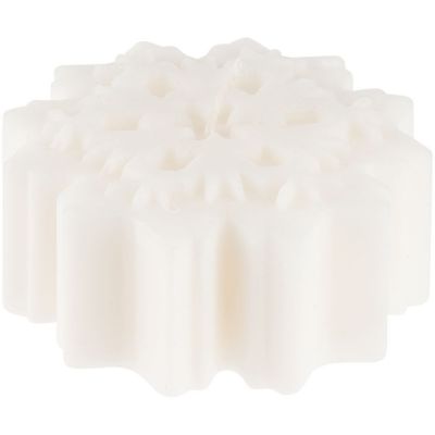 Свеча Snowflame 3, белая, 8 см-1
