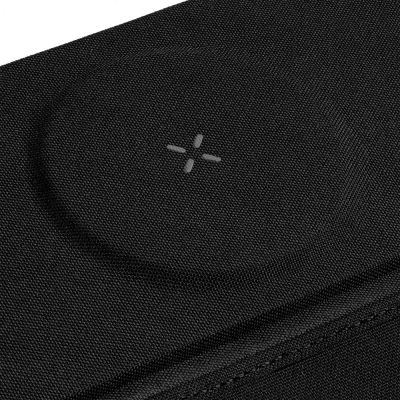 Органайзер Midstream, с блокнотом и аккумулятором, черный-9