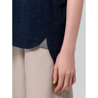 Футболка унисекс Kosmos 1.0, синий меланж-2