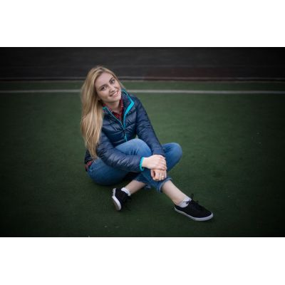 Куртка пуховая женская Tarner Lady, темно-синяя-8