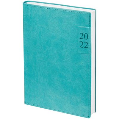 Ежедневник Time, датированный, бирюзовый-0