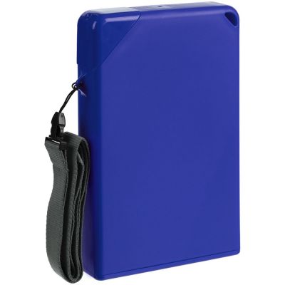 Плоская бутылка для воды Flacon, синяя-2