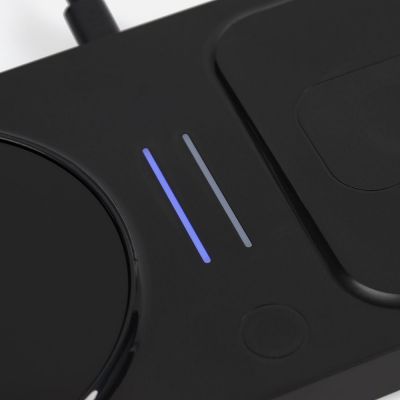 Беспроводное зарядное устройство с подогревом кружки Hot Task, черное-7