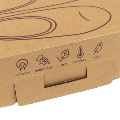 Домашние валенки Wild, синие (василек)-10