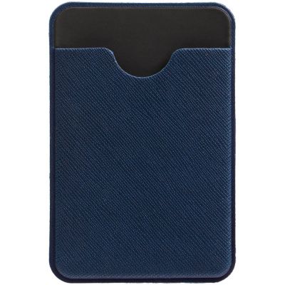 Чехол для карты на телефон Devon, синий с черным-0