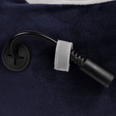 Дорожная подушка-массажер inRelax, синяя-7