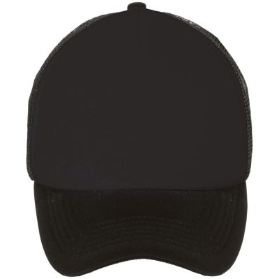 Бейсболка Bubble, черная-1