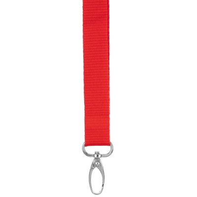 Лента для бейджа Pin, красная-2