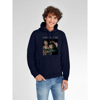 Худи «А голову ты дома не забыл», синее-2