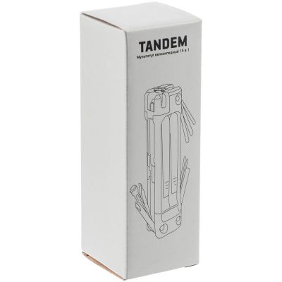 Мультитул велосипедный Tandem, серый-4