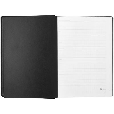 Ежедневник Mobile, недатированный, черный с синим-4